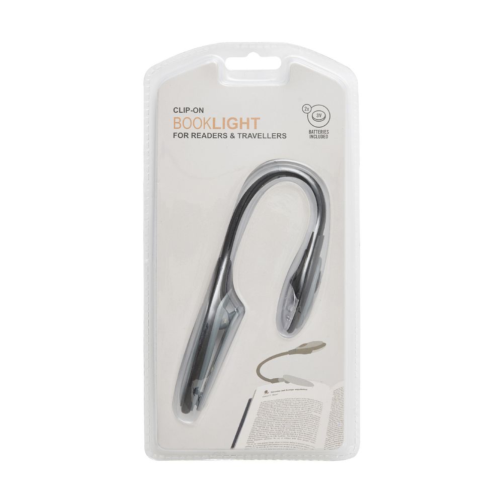 Book Light Clip Silver