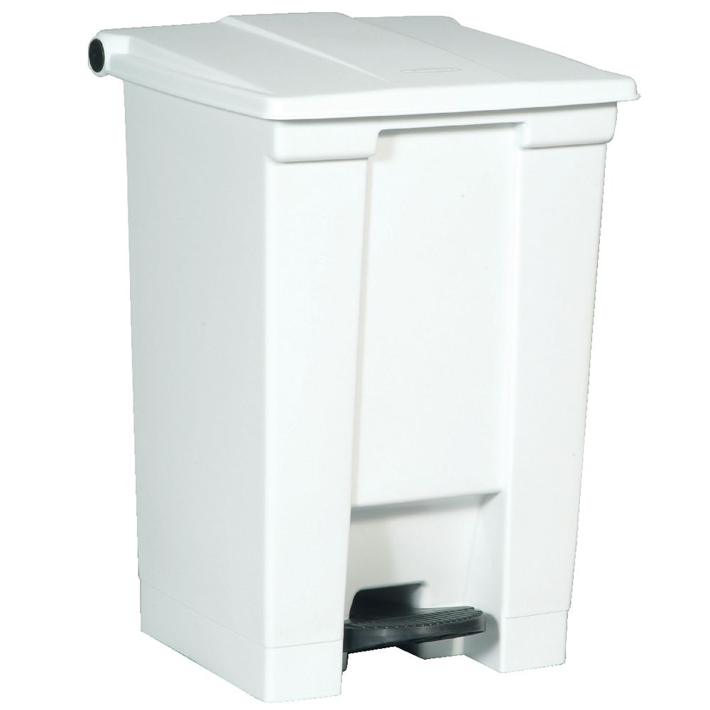 Rubbermaid Step-On Bin 45.4L White