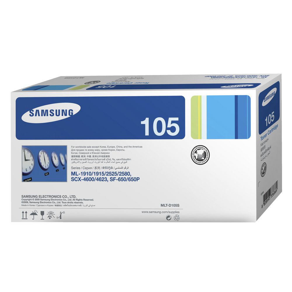 Samsung Toner Cartridge Black MLT-D105S