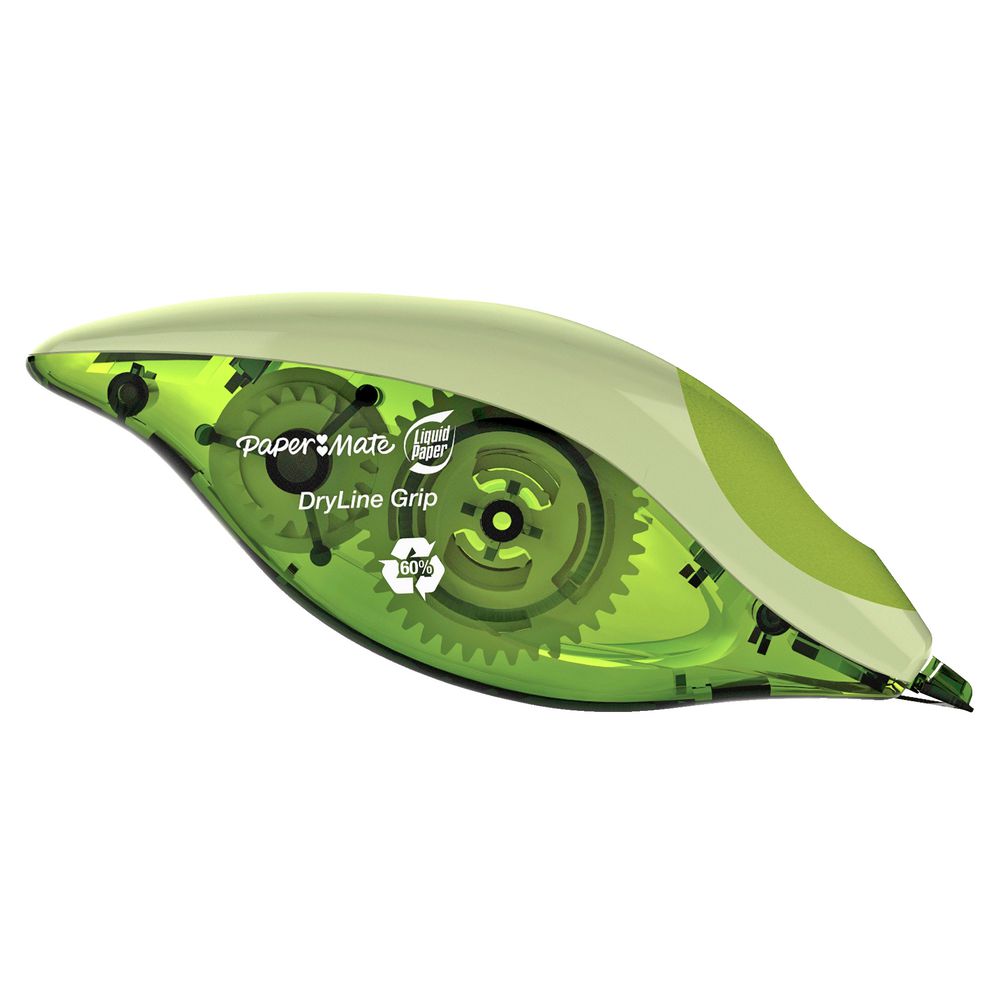PaperMate Dryline Grip 5 mm x 8.5 m Correction Tape Recycled
