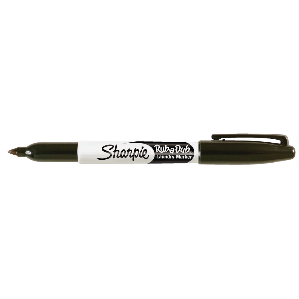 Sharpie Rub-a-Dub Laundry Marker Black