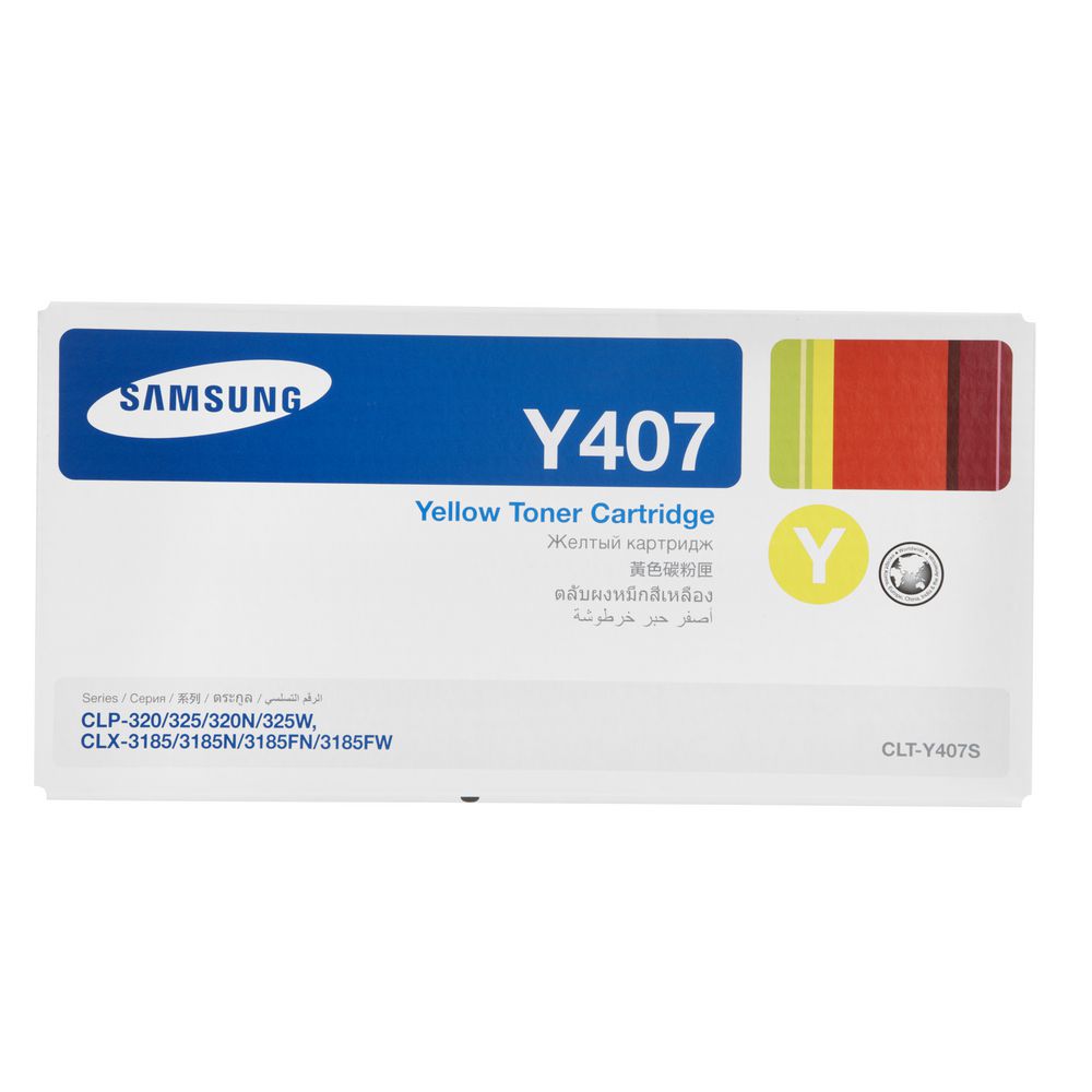 Samsung Toner Cartridge Yellow CLT-Y407S