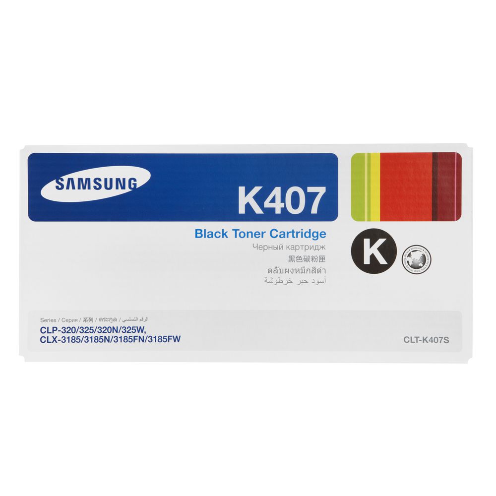 Samsung Toner Cartridge Black CLT-K407S