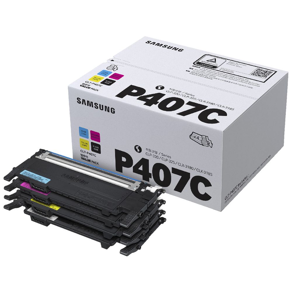 Samsung Toner Cartridge Value Pack CLT-P407