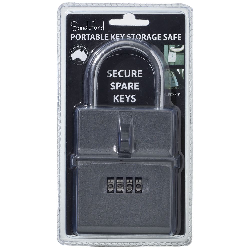 Sandleford Portable Key Storage Safe 3 Key Capacity