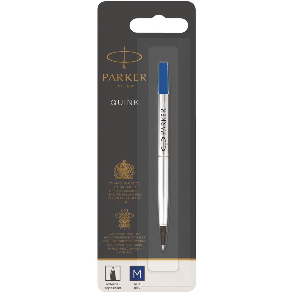 Parker Rollerball Refill Medium Blue