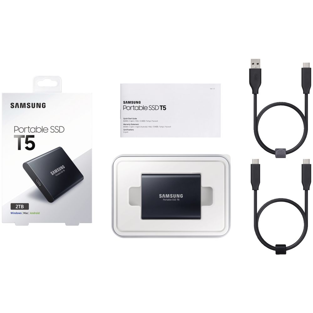 Samsung 2TB Portable Solid State Drive T5