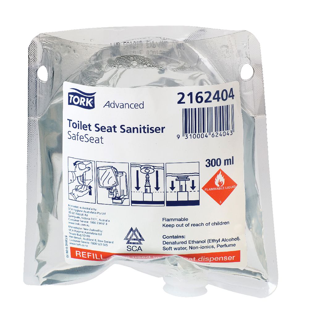 Tork Advanced Toilet Seat Sanitiser 300mL 6 Pack