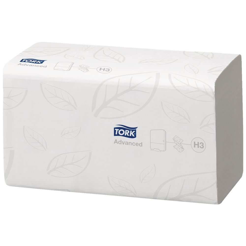 Tork Advanced Flushable Zigzag Hand Towel