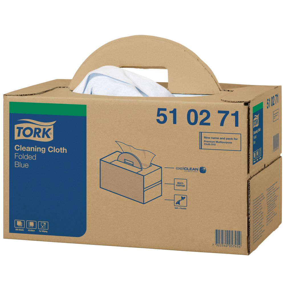 Tork Folded Cleaning Cloth Handy Box