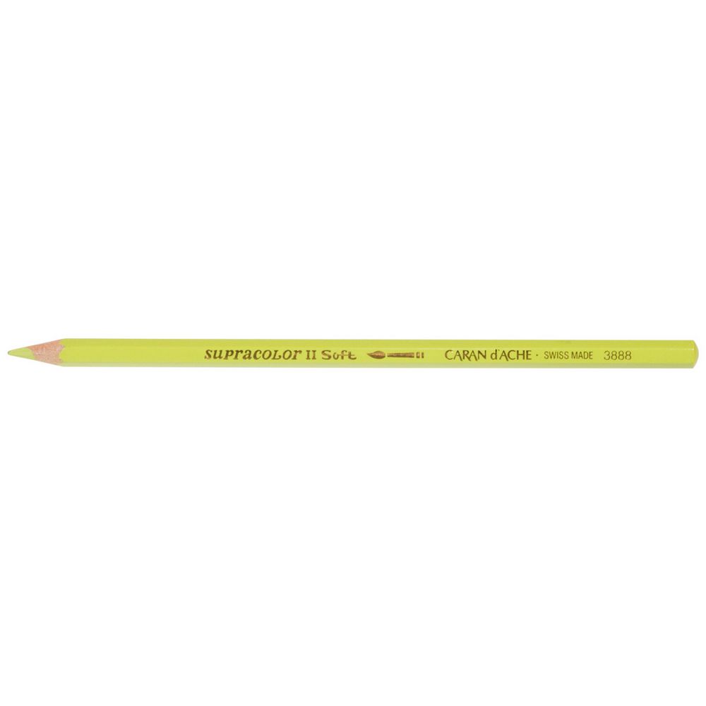 Caran d'Ache Supracolor Soft Aquarelle Pencil Olive Yellow