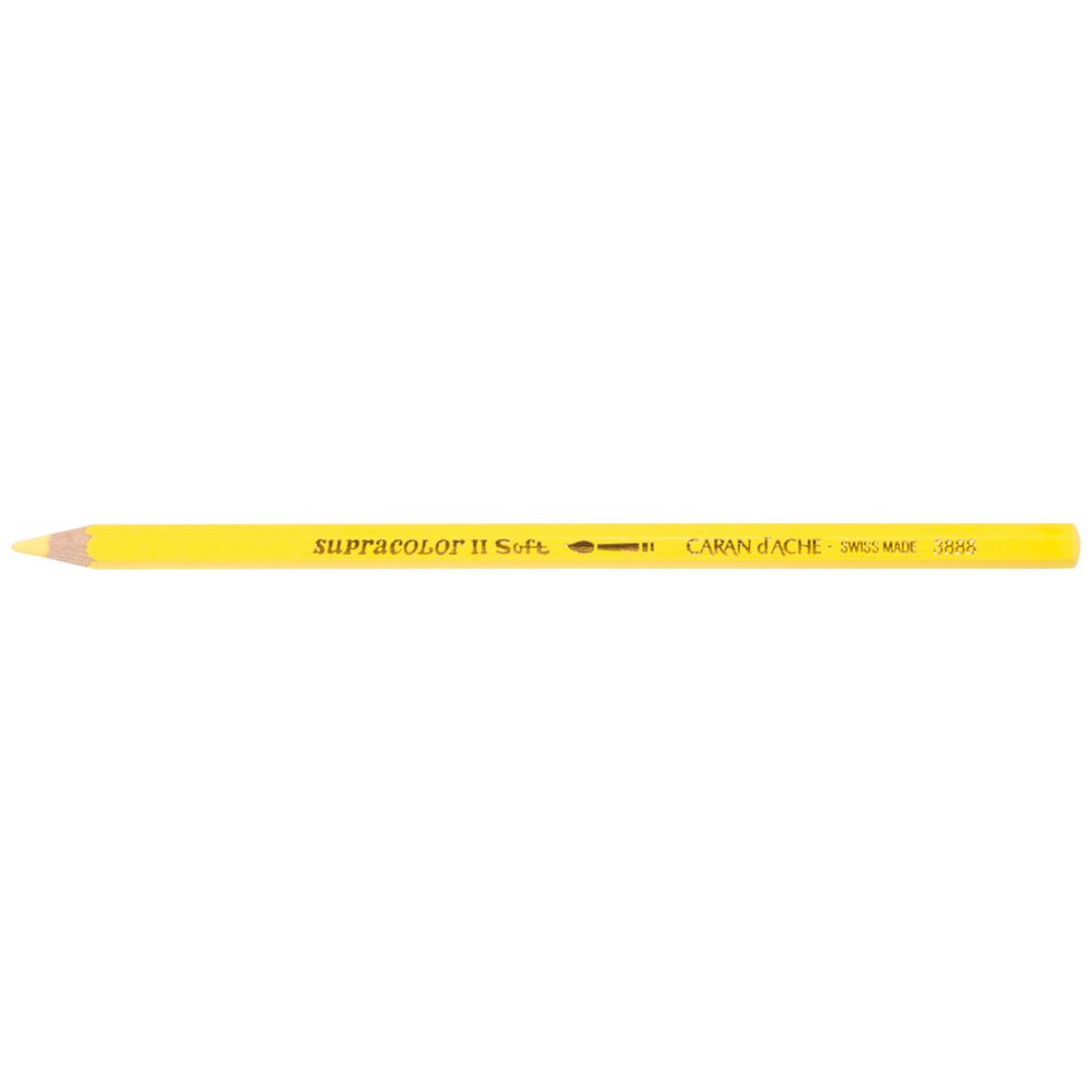 Caran d'Ache Supracolor Soft Aquarelle Pencil Naples Yellow