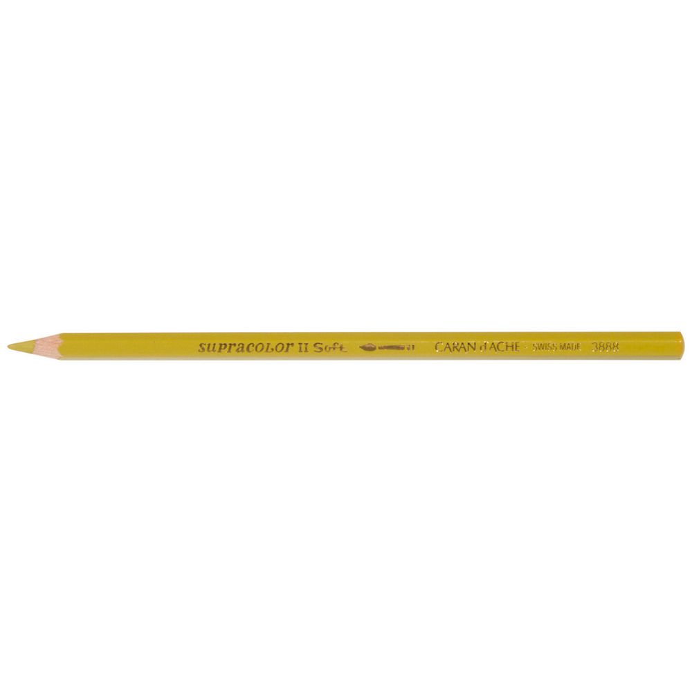 Caran d'Ache Supracolor Soft Aquarelle Pencil Green Ochre
