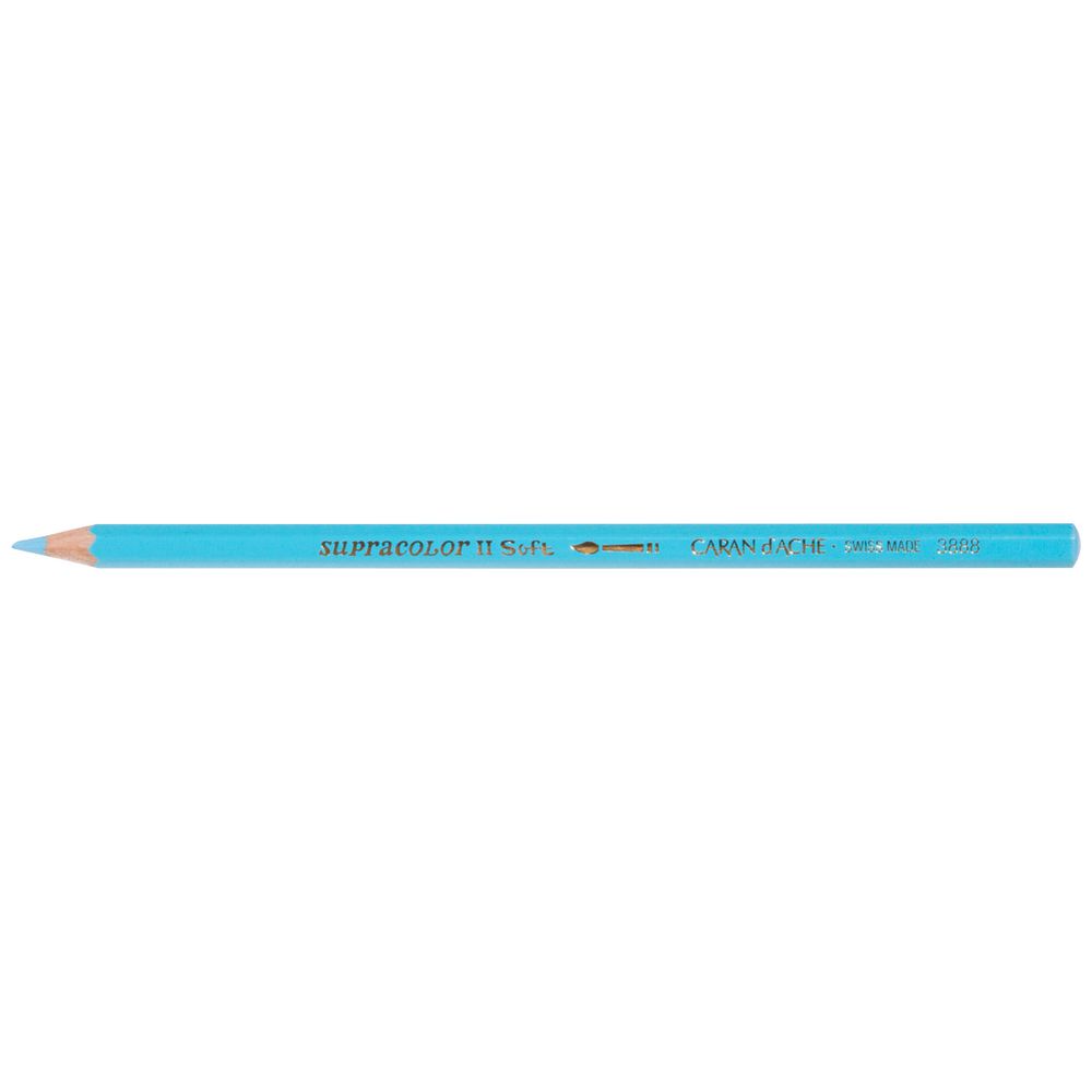 Caran d'Ache Supracolor Soft Aquarelle Pencil Turquoise Blue