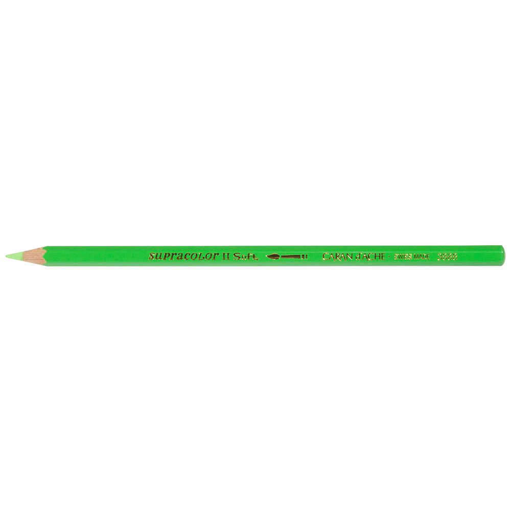 Caran d'Ache Supracolor Soft Aquarelle Pencil Yellow Green