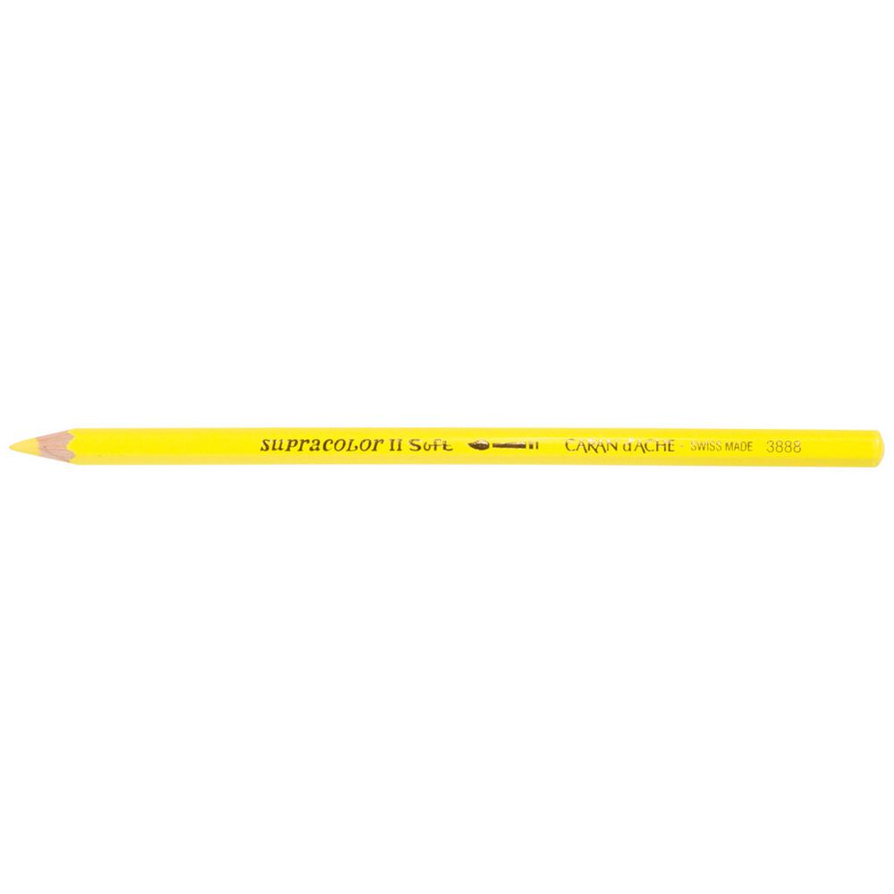 Caran d'Ache Supracolor Soft Aquarelle Pencil Canary Yellow