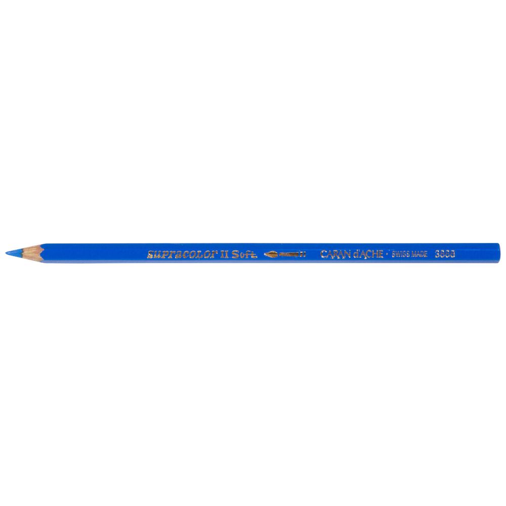 Caran d'Ache Supracolor Soft Aquarelle Pencil Gentian Blue