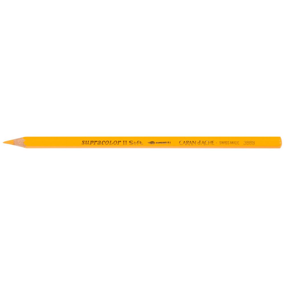 Caran d'Ache Supracolor Soft Aquarelle Pencil Fast Orange