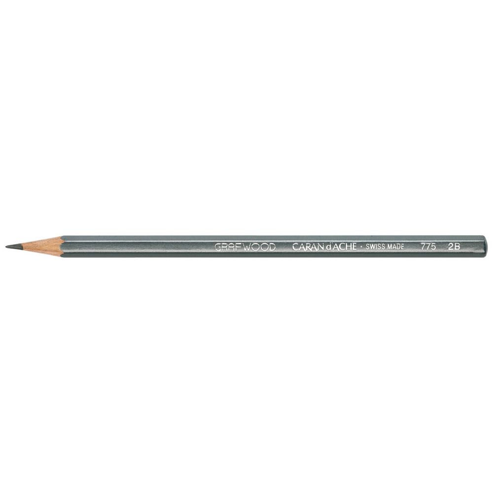 Caran d'Ache Grafwood Graphite Pencil 2B