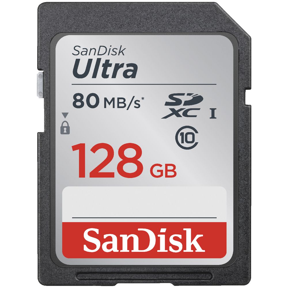 SanDisk 128GB Ultra SDXC Memory Card