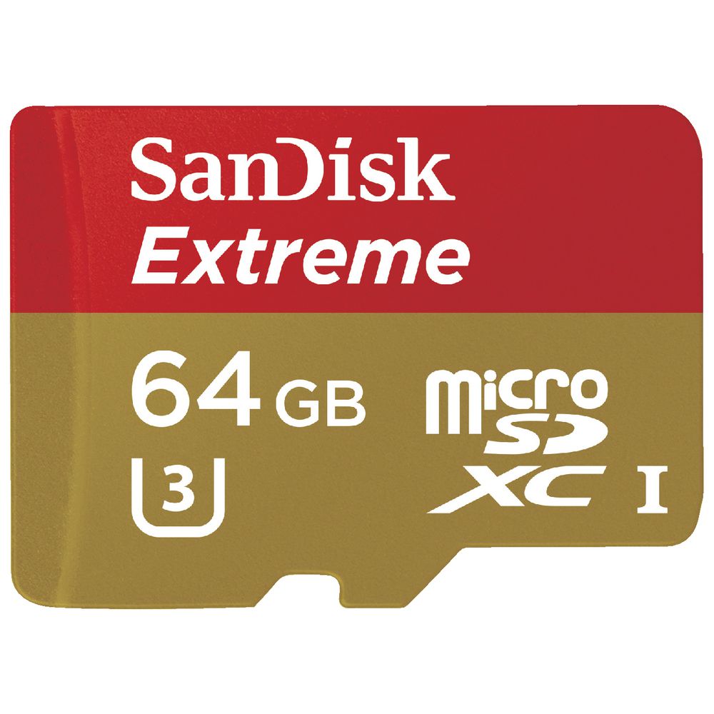 SanDisk 64GB Extreme microSDXC Memory Card