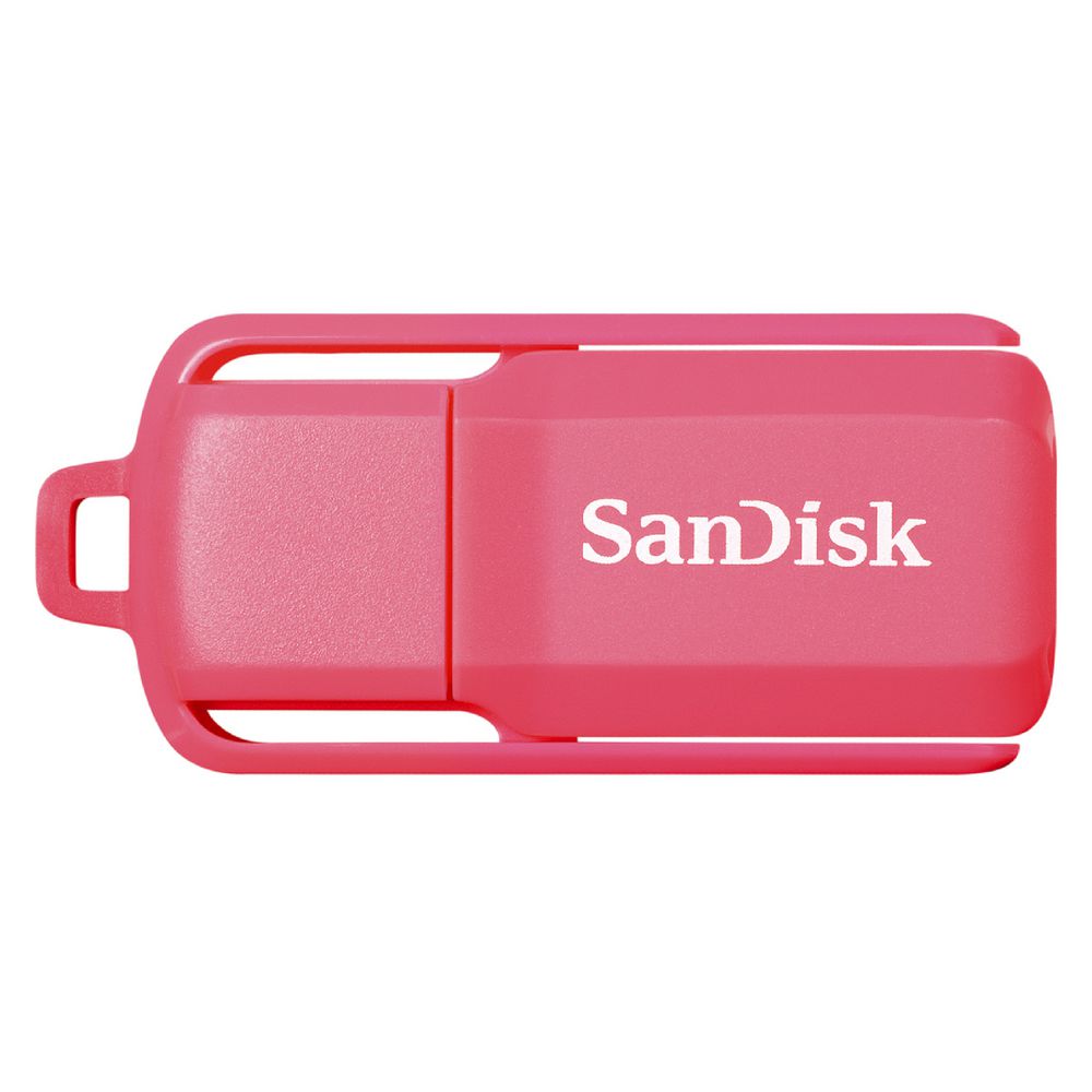 SanDisk Cruzer Switch USB 2.0 Flash Drive 16GB Neon Pink