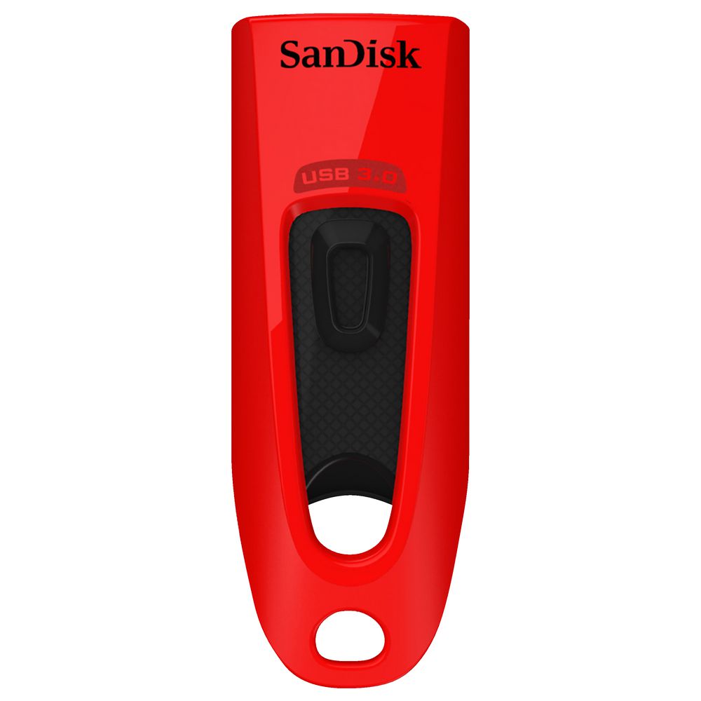 SanDisk 32GB Ultra USB 3.0 Flash Drive Red
