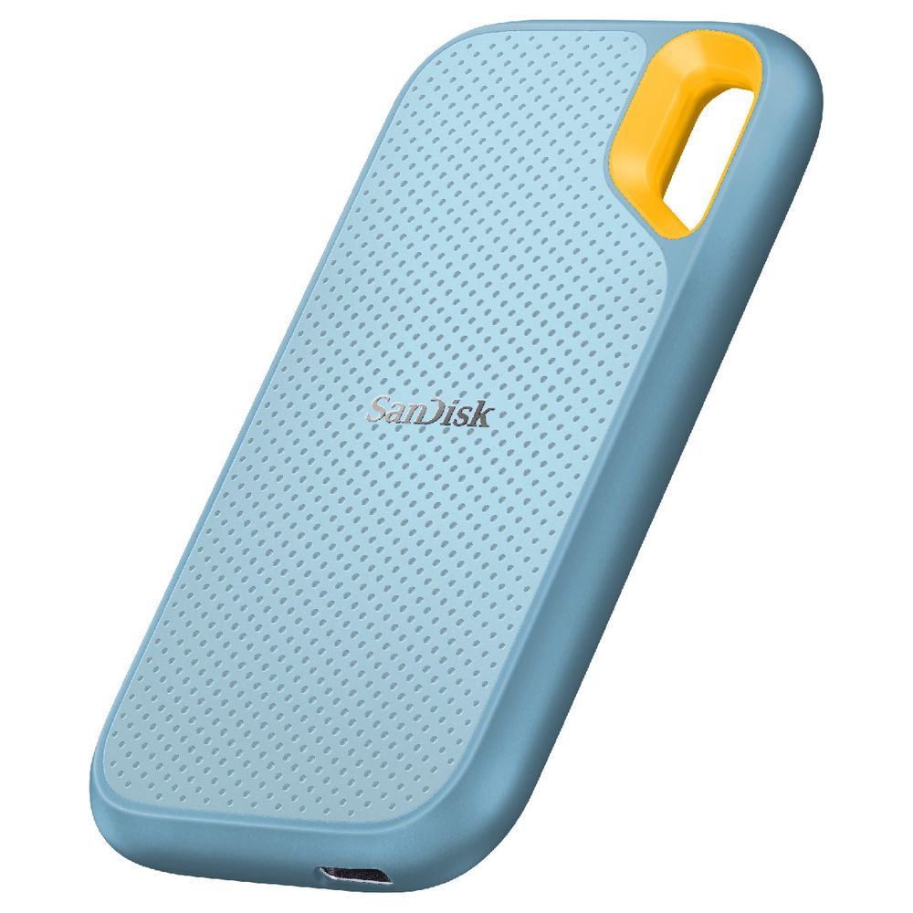 SanDisk 1TB Extreme Portable SSD Sky Blue | Officeworks