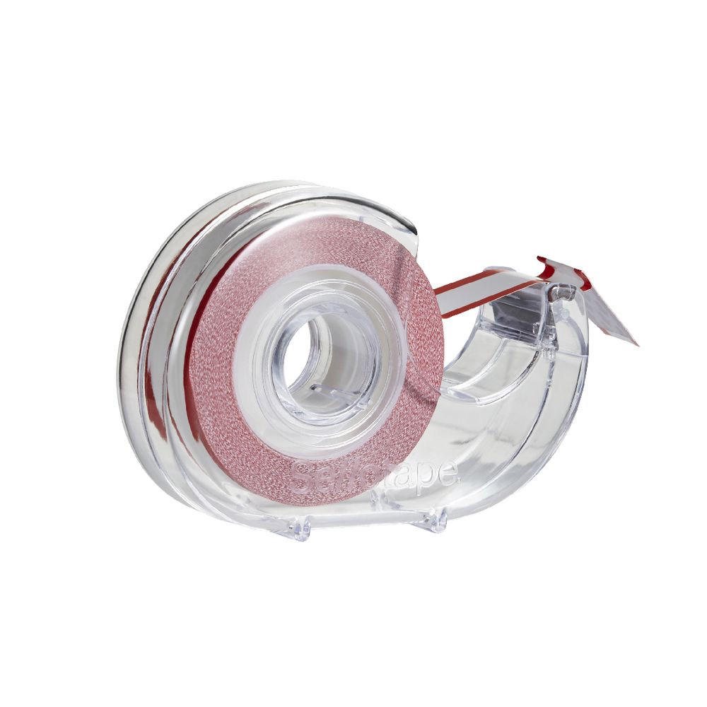 Sellotape Label Tape 18mm x 25m Red