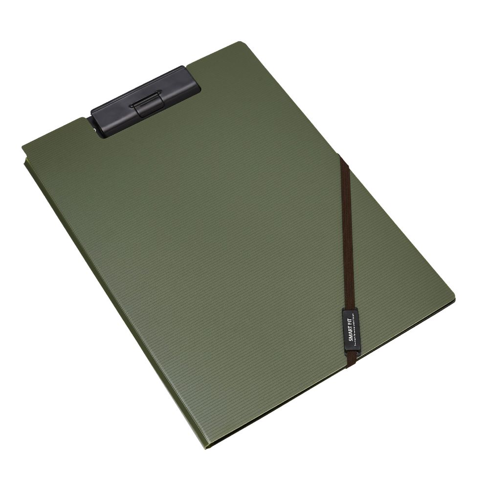 Smart Fit A4 Clip Folder Green