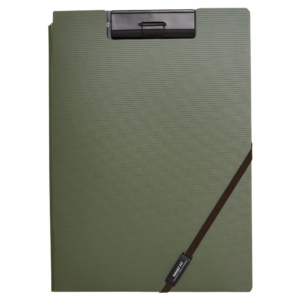 Smart Fit A4 Clip Folder Green