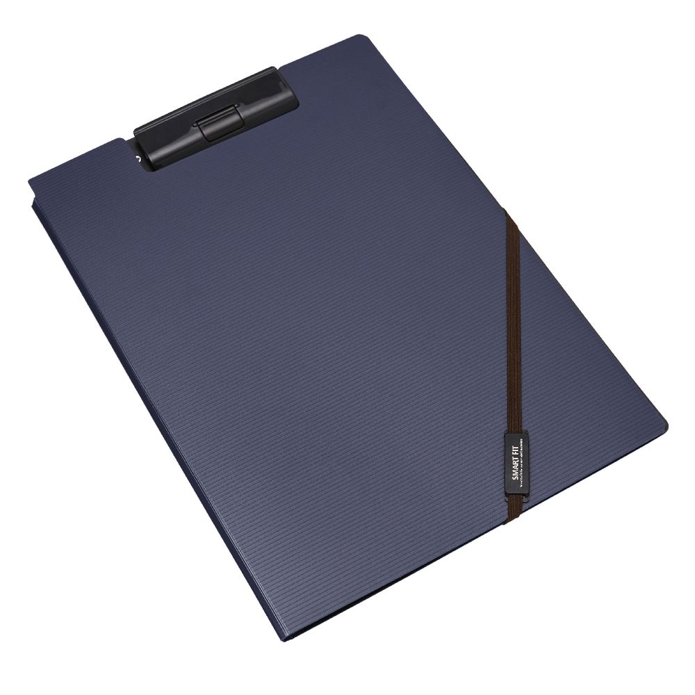 Smart Fit A4 Clip Folder Navy