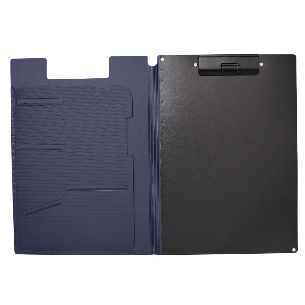 Smart Fit A4 Clip Folder Navy