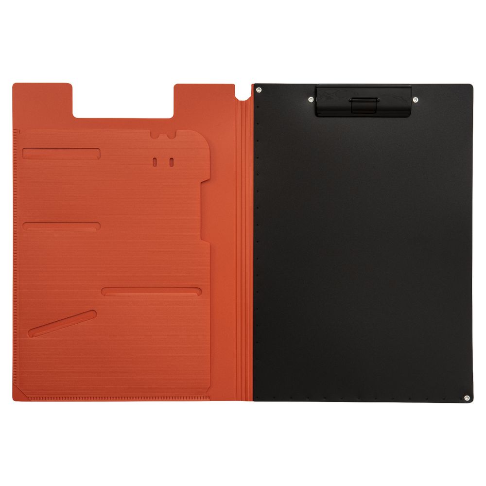 Smart Fit A4 Clip Folder Orange