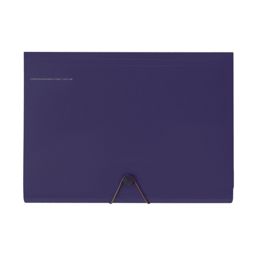 Smart Fit Document Wallet A4 6 Pocket Navy