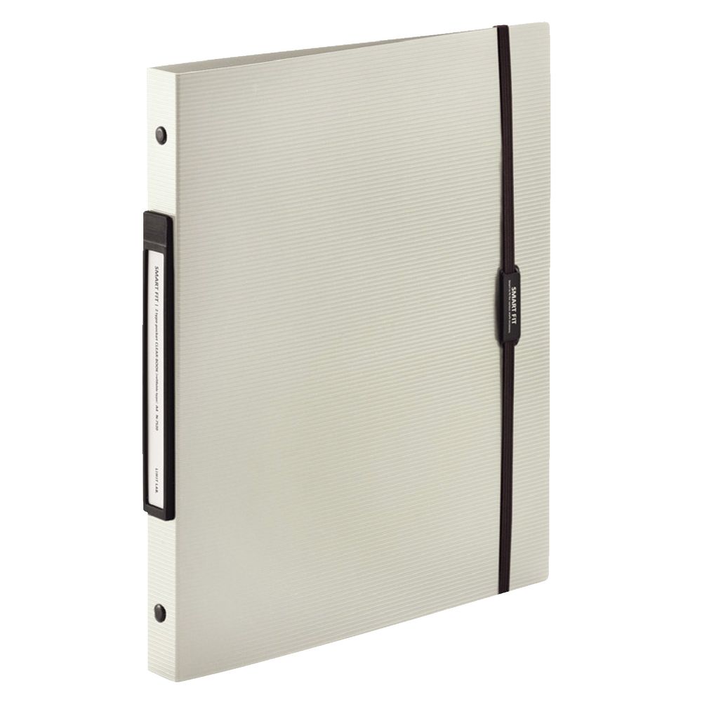 Smart Fit Display Book A4 Refillable Stone