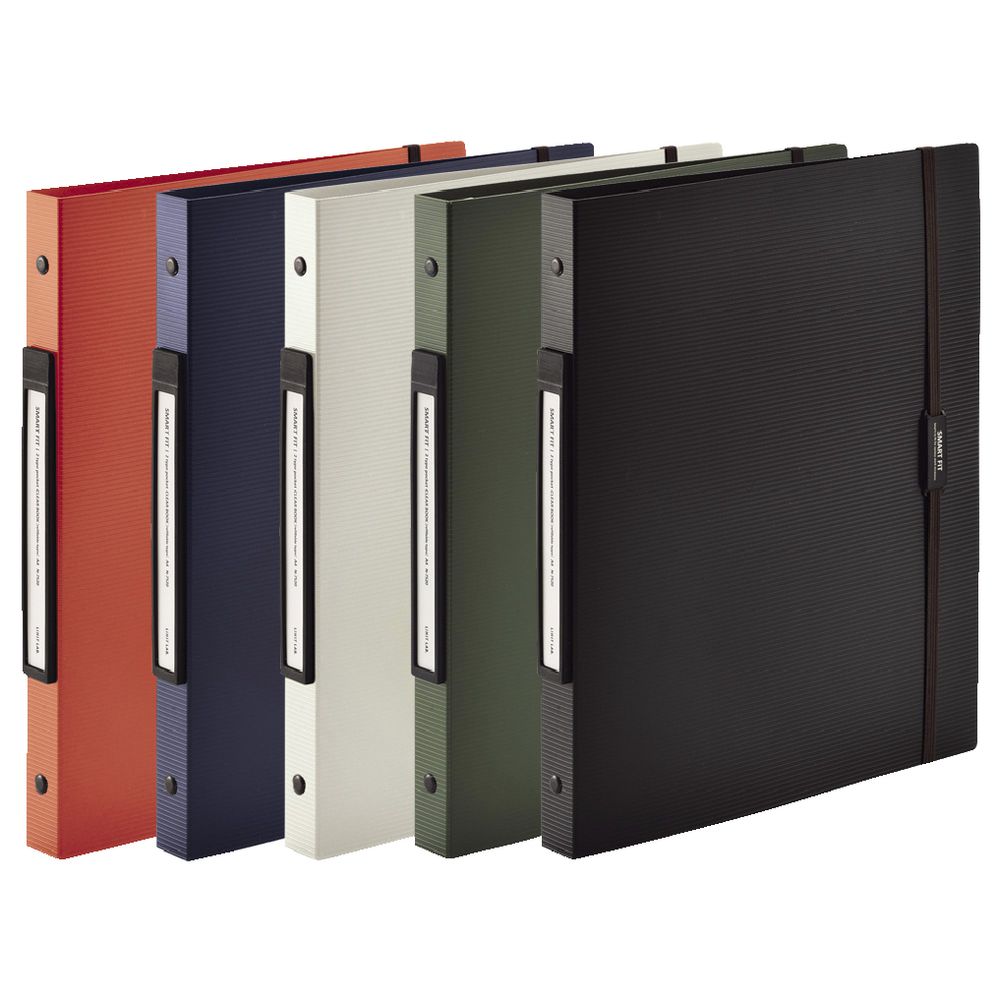 Smart Fit Display Book A4 Refillable Stone