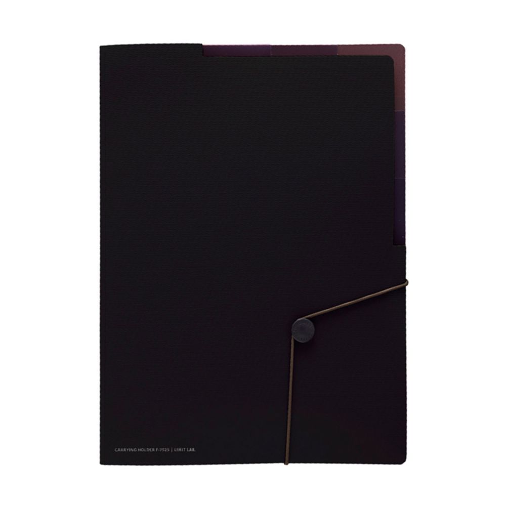 Smart Fit Pocket Divider A4 3 Tab Black