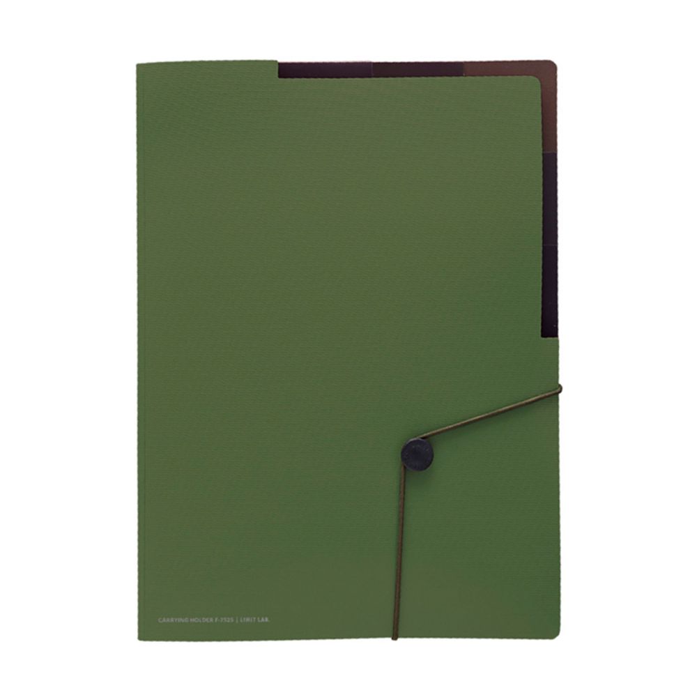 Smart Fit Pocket Divider A4 3 Tab Green