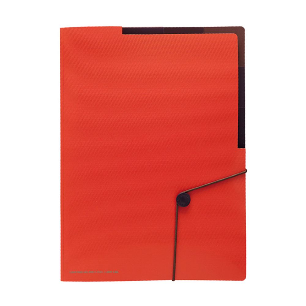 Smart Fit Pocket Divider A4 3 Tab Orange