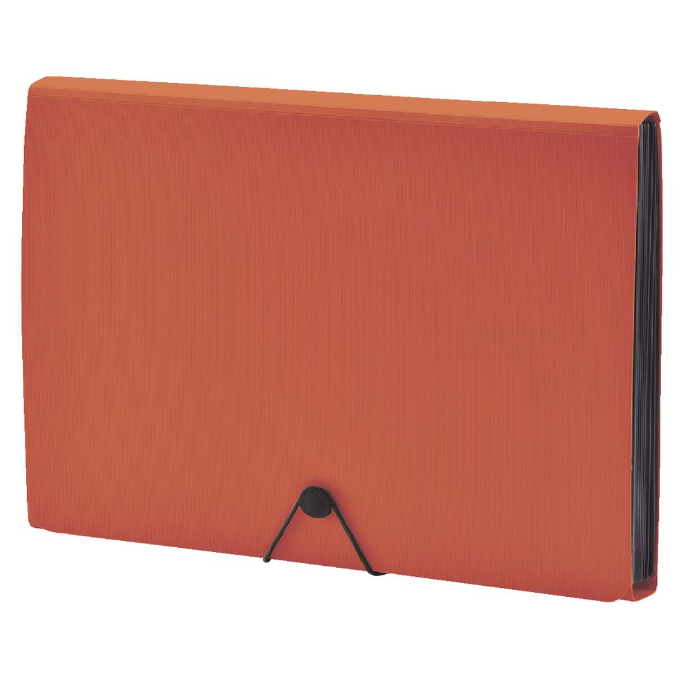 Smart Fit A4 Expanding File Orange