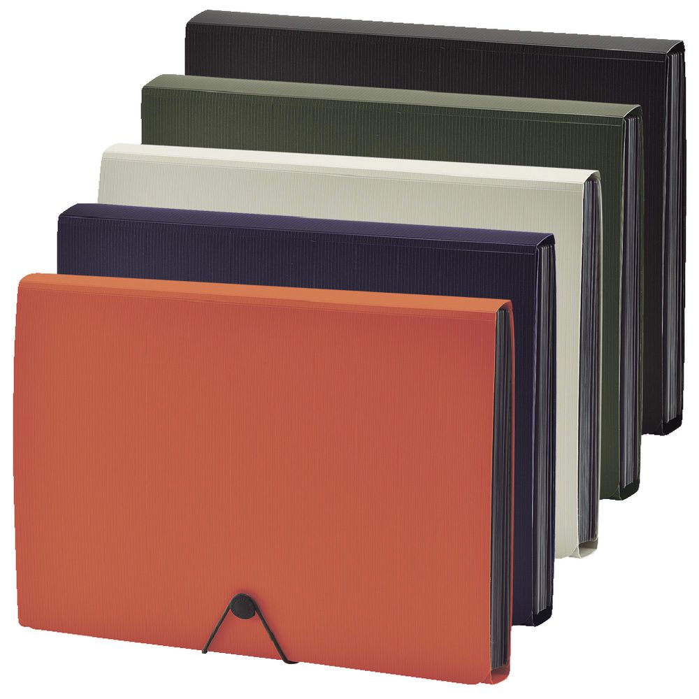 Smart Fit A4 Expanding File Navy