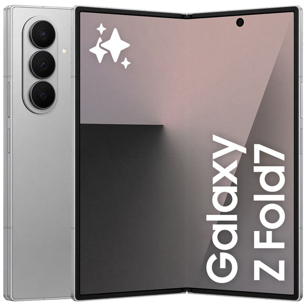 Samsung Galaxy Z Fold7 512GB Silver | Officeworks
