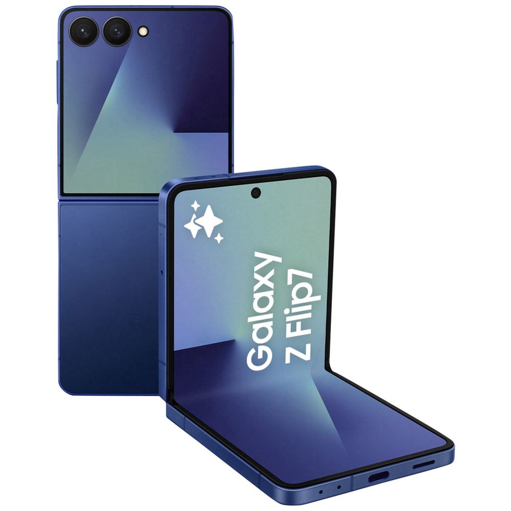 Samsung Galaxy Z Flip 7 256GB Shadow Blue | Officeworks