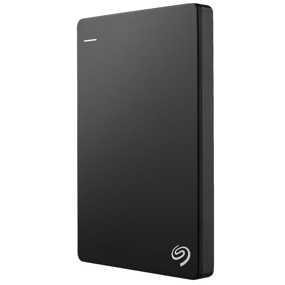 Seagate 1TB Backup Plus Slim Portable Hard Drive Black