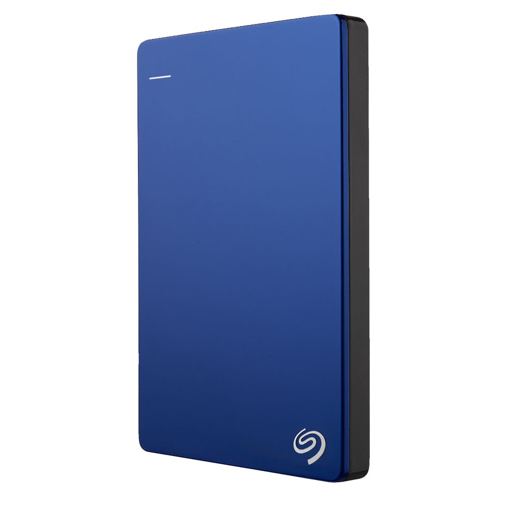 Seagate 1TB Backup Plus Slim Portable Hard Drive Blue