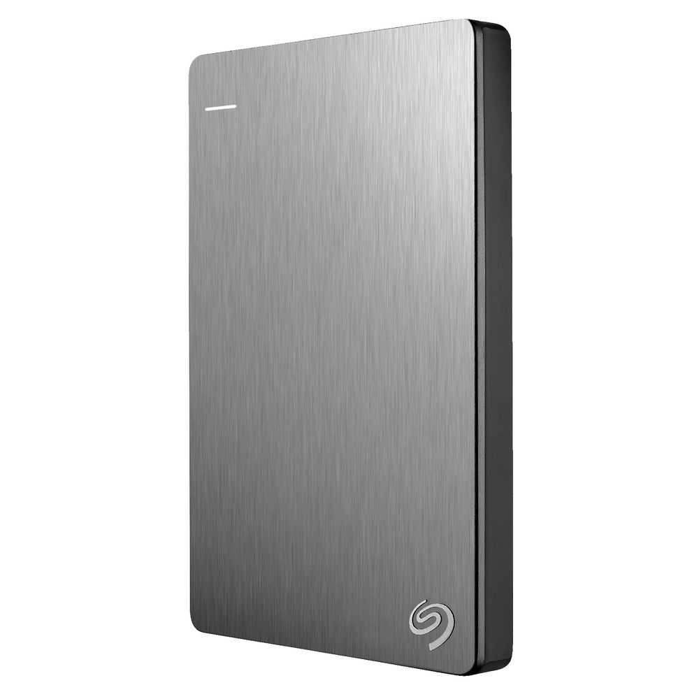 Seagate 1TB Backup Plus Slim Portable Hard Drive Grey