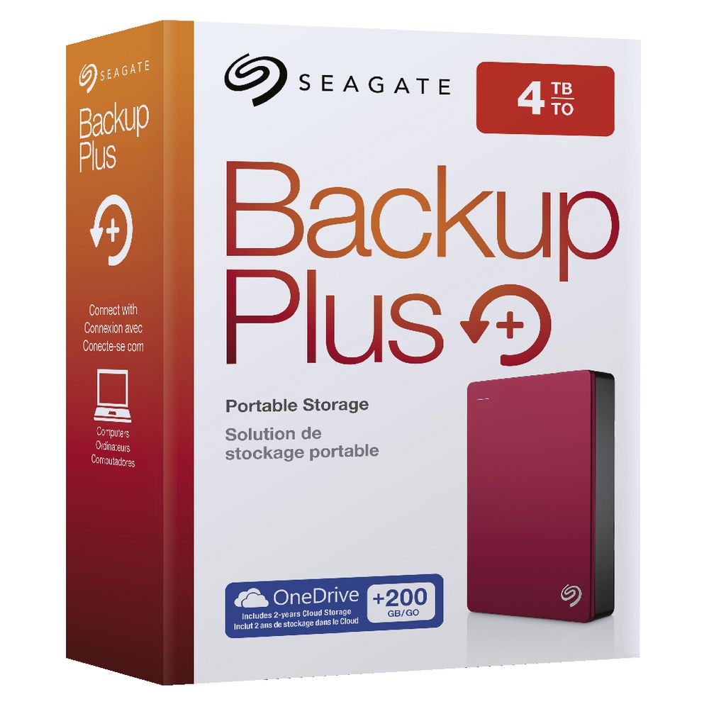 Seagate 4TB Backup Plus 2.5