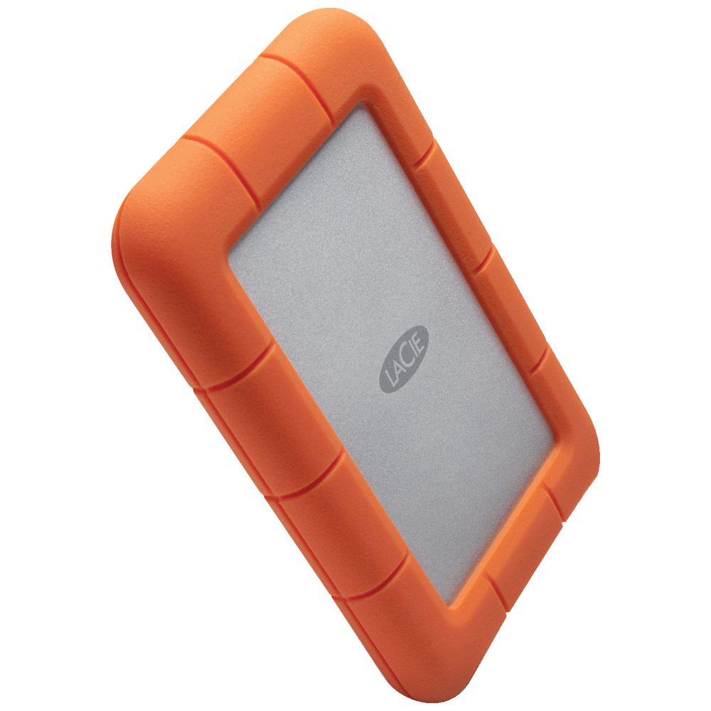 LaCie Rugged USB-C Portable Hard Drive 2TB