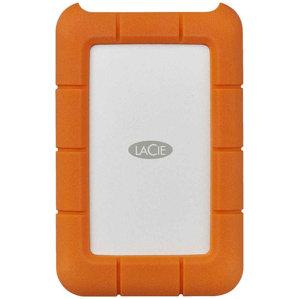 LaCie Rugged USB-C Portable Hard Drive 2TB